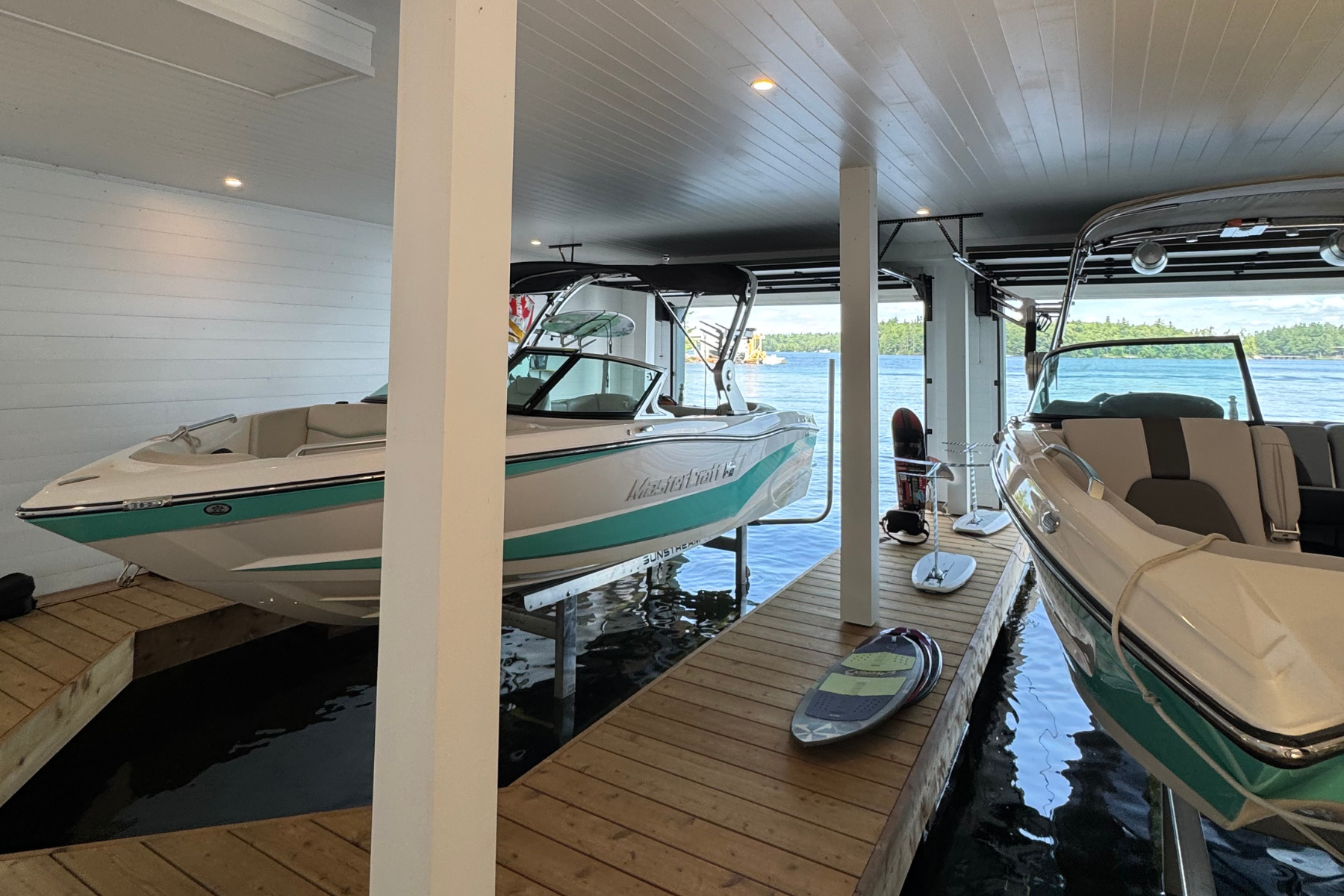 Interiors Of Boathouse